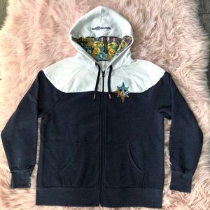 mickey mouse compass hoodie